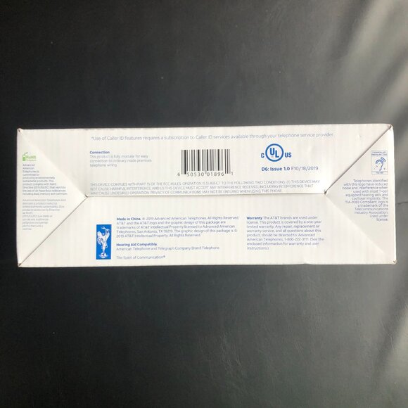 New AT&T CL2909 Corded Phone White Speakerphone Caller ID/Call Waiting - Picture 7 of 7